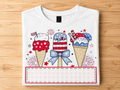 Patriotic Ice Cream Tee