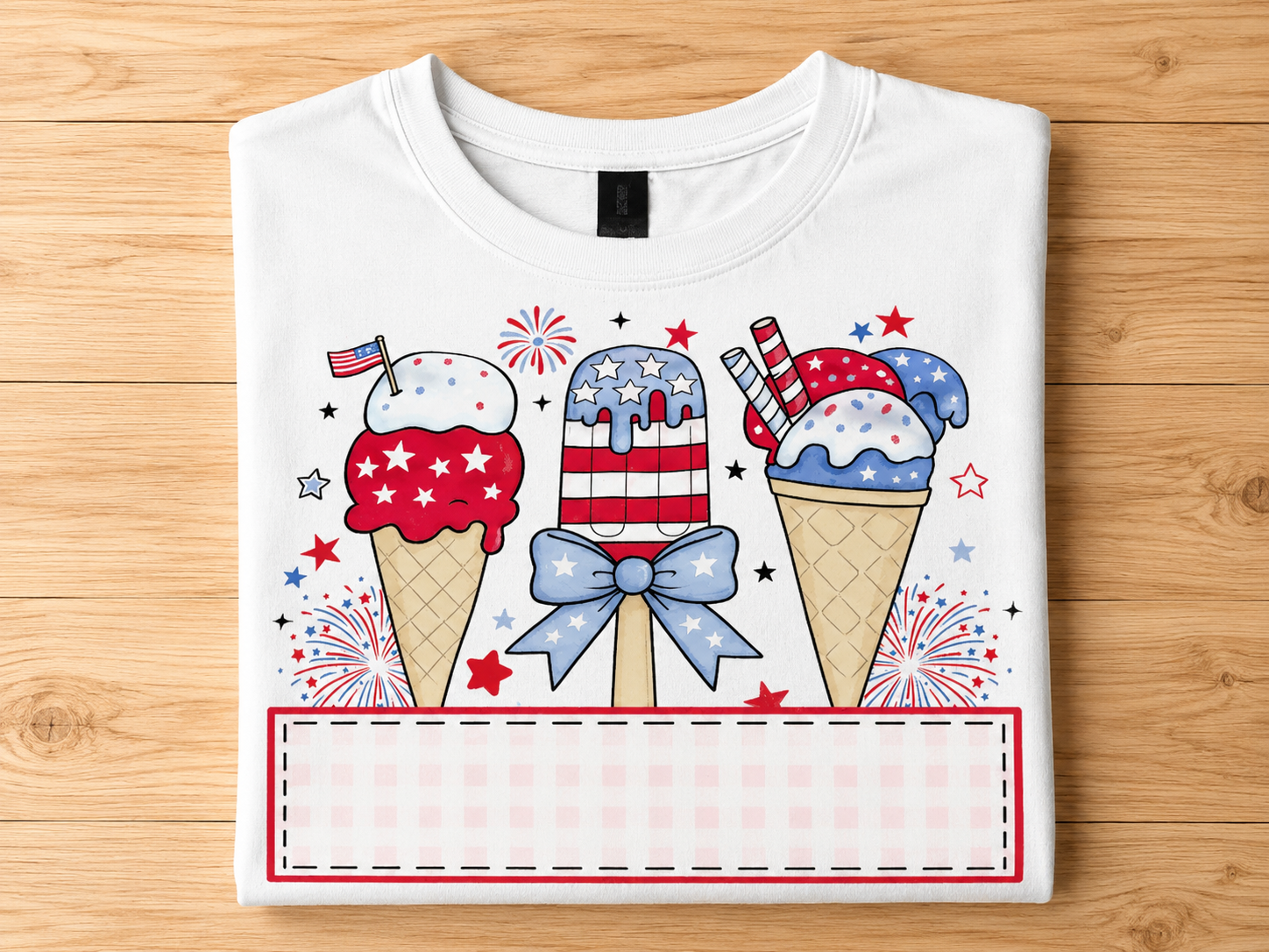 Patriotic Ice Cream Tee