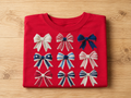 Patriotic Coquette Bow