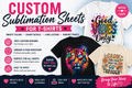Custom Sublimation sheet - Kids