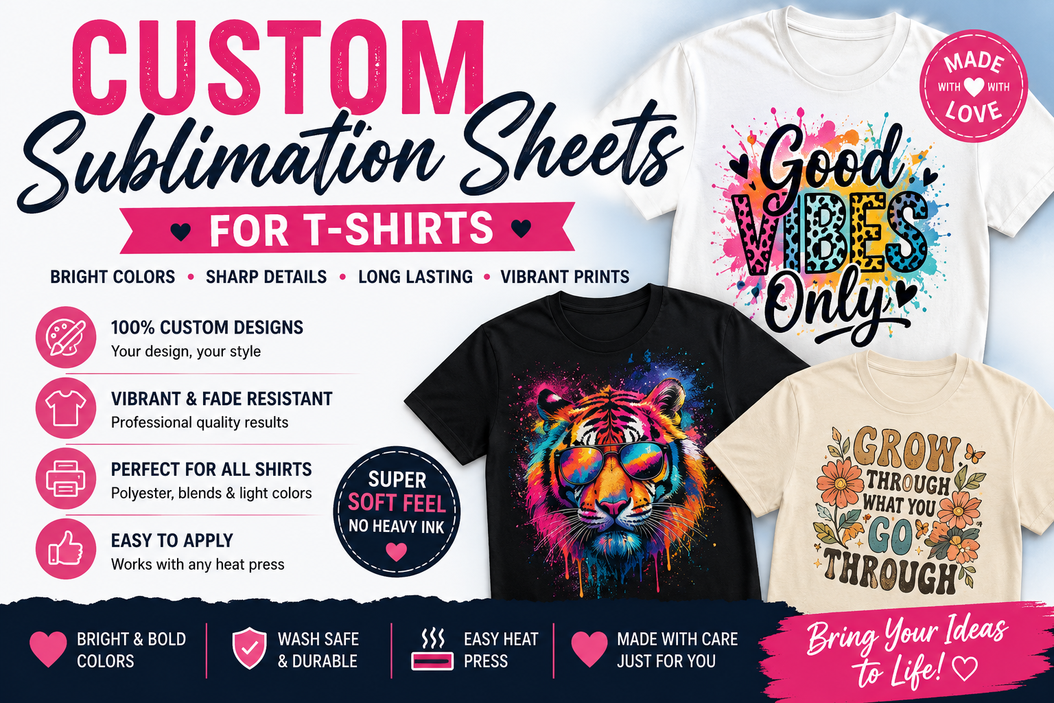 Custom Sublimation sheet - Kids