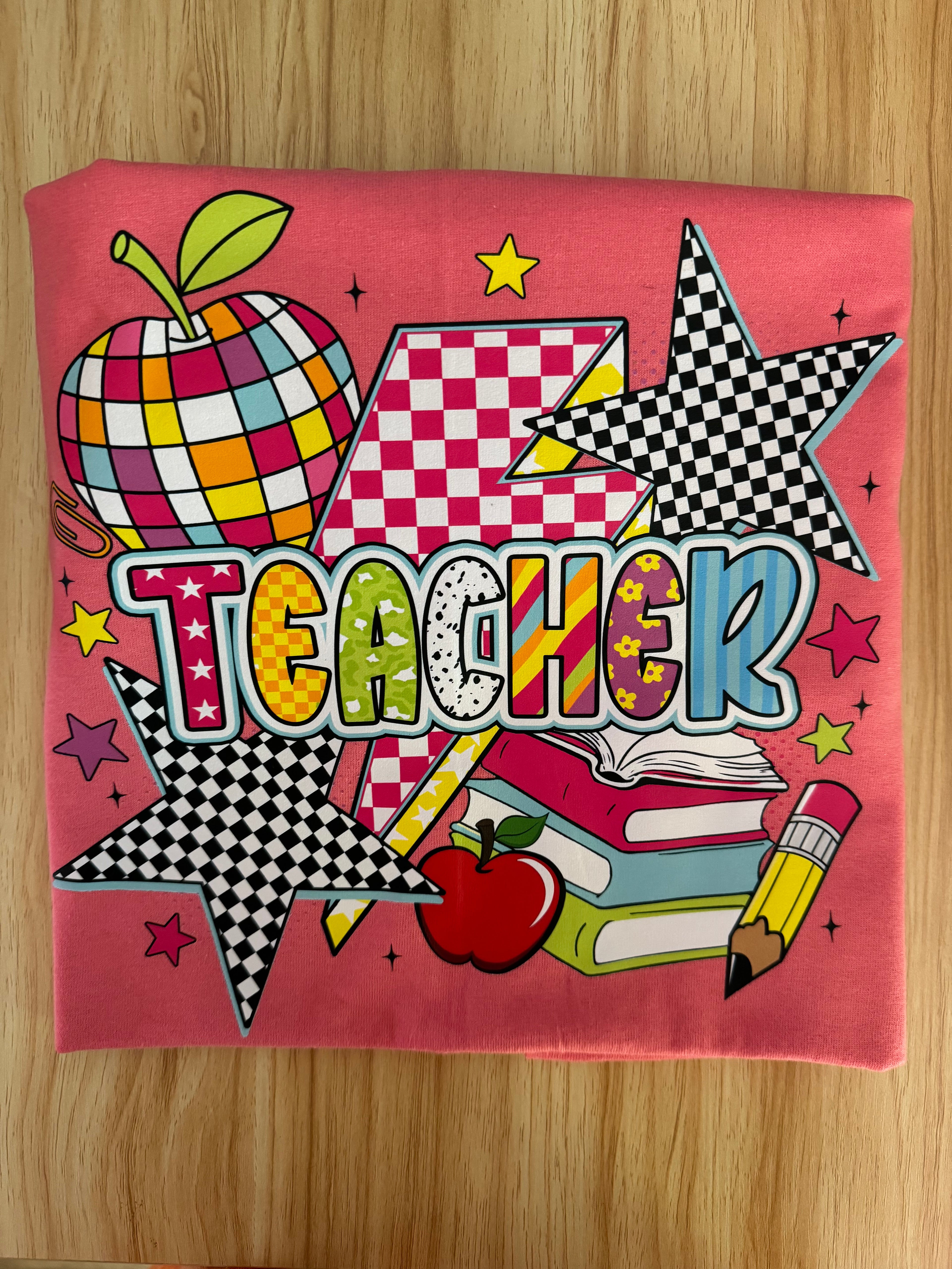 Retro Teacher Tee